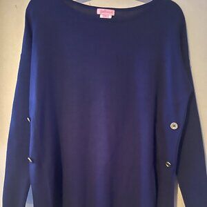 Lily Pulitzer Sweater - Perfect sweater for transitioning seasons. Lightweight.
